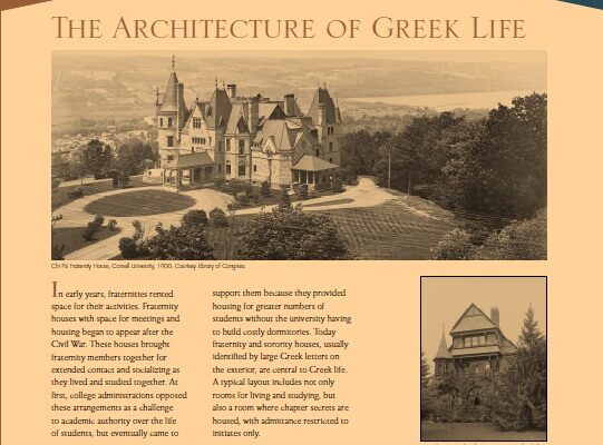 The Architecture of Greek Life